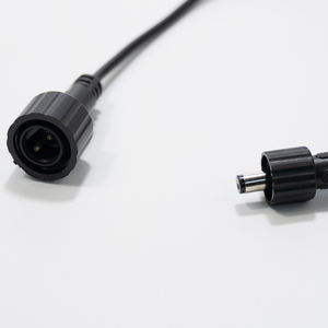 वाटरप्रूफ ip67 डीसी पावर केबल कॉर्ड 5521/5525 कनेक्टर वाग 12/14/16/18/20 लाल और काले तार के लिए - Product Image 2