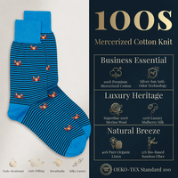 Chaussettes habillées pour hommes en coton égyptien fin, respirantes, antibactériennes, de luxe, pour un usage quotidien et professionnel
