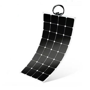 Panneau solaire flexible en silicium monocristallin pour le <span class=keywords><strong>camping</strong></span> en plein air, les voitures et les <span class=keywords><strong>camping</strong></span>-cars, charge de batterie 12V/24V - Product Image 1