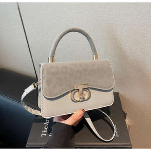 Bolso de hombro cuadrado retro con estampado de leopardo de alta calidad para mujer, 2026 - Product Image 4