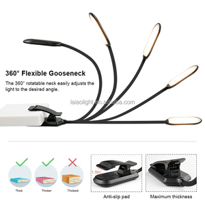 <span class=keywords><strong>Lampe</strong></span> <span class=keywords><strong>de</strong></span> <span class=keywords><strong>lecture</strong></span> portable Vente <span class=keywords><strong>en</strong></span> <span class=keywords><strong>gros</strong></span> 3 couleurs 10 luminosité Flexible col <span class=keywords><strong>de</strong></span> cygne USB Rechargeable LED <span class=keywords><strong>Lampe</strong></span> <span class=keywords><strong>de</strong></span> <span class=keywords><strong>bureau</strong></span> Clip On Book Light - Product Image 3