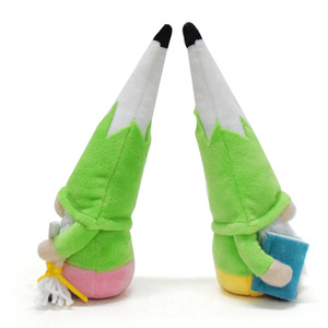 Décorations créatives de la saison de rentrée <span class=keywords><strong>scolaire</strong></span> transfrontalière : Figurine de gnome sans visage en polyester, style Rudolph l'Elfe, pour crayons d'école - Product Image 3