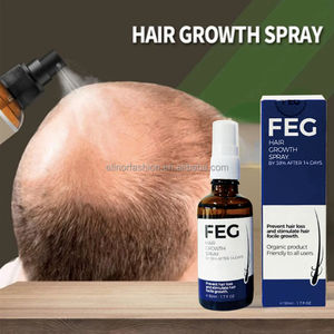 Gratis sampel perawatan kepala botak YUDA dan FEG penumbuh ulang rambut, perawatan rambut rontok baru ANTI kit semprotan rambut rontok - Product Image 3