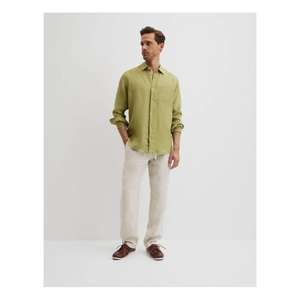 Chemise élégante à manches longues pour homme, conçue pour les journées de travail professionnelles, les soirées décontractées et les besoins vestimentaires quotidiens élégants. - Product Image 6