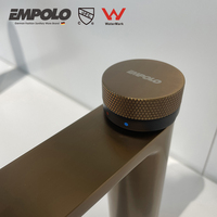 Pour Empolo Design Moderne Rose Or Laiton Salle De Bains Robinet Hôtel Lavabo Robinet De Douche Mélangeur Eau Chaude Froide Robinet Mélangeurs de Jiang