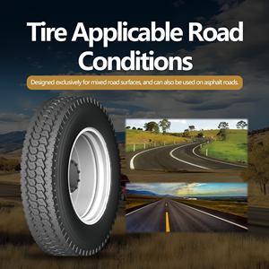 Neumático Radial TBR de Acero para Camioneta Comercial con Patrón Transversal Grande, Venta de Fábrica, Buena Tracción y Rendimiento de Conducción 315/80R22.5 - Product Image 2
