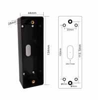 Lector de Tarjetas RFID con Teclado Táctil OEM, Controlador de Acceso ISO 14443A 125kHz/13.56MHz, Carcasa Impermeable de Aleación de Zinc, Interfaz Wiegand