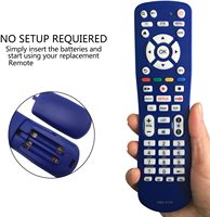MYHGRC URC-7710 (Blau) TV STB 2-in-1 Universalfernbedienung für LG SAMSUNG SONY TOSHIBA SHARP JVC TCL PANASONIC Smart-TVs