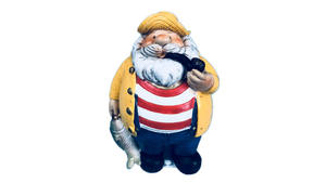 Phong Cách Hải Lý Thủ Công Nhựa Thủy Thủ Bức Tượng Vẽ Tay Đại Dương Chủ Đề Lưu Niệm Cho Trang Trí Nội Thất Bằng Thủ Công Mỹ Nghệ - Product Image 6