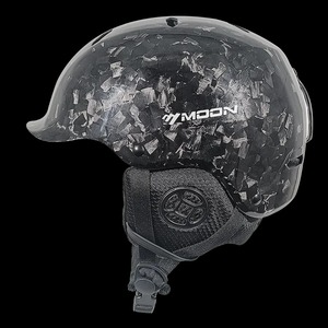 Cascos de Esquí Portátiles de Fibra de Carbono Profesionales Personalizados, Unisex, Cálidos, Ligeros, Transpirables, Equipo de Protección Invernal Alpina - Product Image 1
