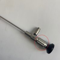 Endoscope rigide avec sonde de 3,9 mm, longueur de 340 mm, champ de vision de 90 degrés