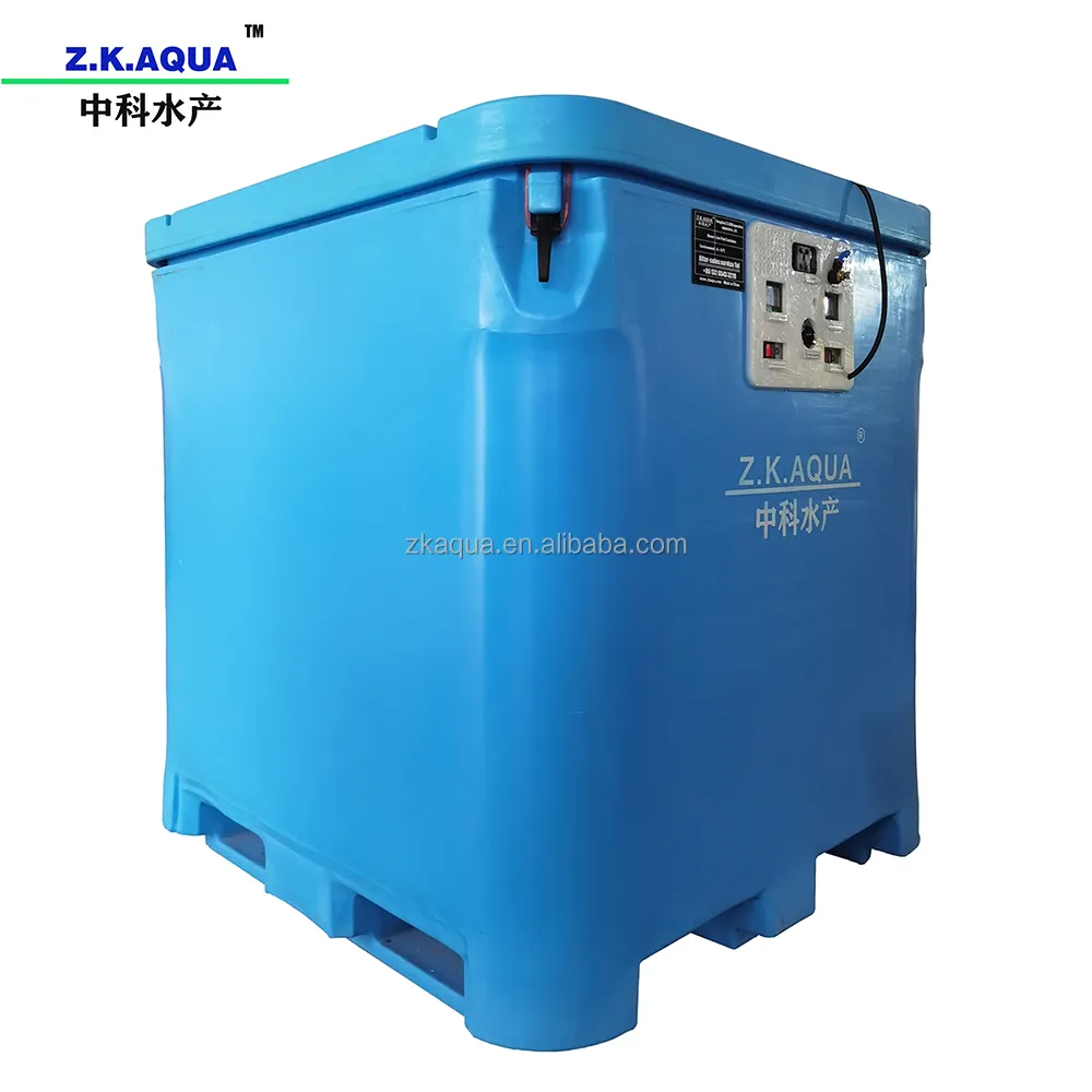 Fish Farming Equipment Live Fish Transportation Container 1000L Volume on Hot Sale