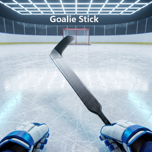 Bâtons de hockey sur glace professionnels personnalisés en fibre de <span class=keywords><strong>carbone</strong></span>, bâton de gardien de but en fibre de <span class=keywords><strong>carbone</strong></span> P31, lame de bâton de gardien de but 23"/25"/26"/27" - Product Image 1