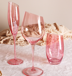 Verres à vin rose <span class=keywords><strong>de</strong></span> grande valeur gobelets à vin rouge et <span class=keywords><strong>blanc</strong></span> verres à <span class=keywords><strong>champagne</strong></span> et à eau en métal <span class=keywords><strong>cristal</strong></span> pour cadeaux - Product Image 1