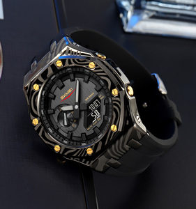 Nova Chegada Skmei 2471 Esporte Relógio Digital À Prova D' Água 50 Metros Moda Preto Relógio De Pulso Logotipo Personalizado Preço De Atacado - Product Image 4