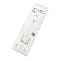 241129 Tipo-C Carga de audio Convertidor 2 en 1 Simulación dual tipo C (carga, escuchar música, mala compatibilidad)