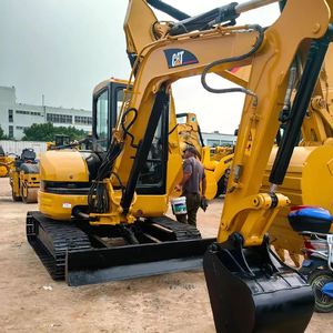 Mini-excavatrice d'occasion de 4 tonnes Cat 304 en stock, machine de terrassement de haute qualité d'occasion Cat 304 - Product Image 1