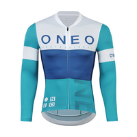 Oneo Wielertrui Lange Mouw Fiets Kleding Mannen Lange Mouw Fietsen Jersey Voor Man Jersey Bike Cycling Mannen Lange Mouwen