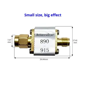 AntennaStar890-915MHz ATS001 Analyseur de spectre de suppression hors bande 900M Filtre passe-bande montant -40C +85C Fonctionnement - Product Image 3