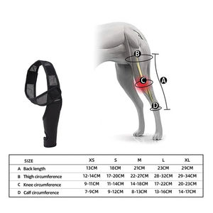 बड़े और छोटे कुत्तों के लिए ब्रेस हिंड लेग एसीएल या पीछे के कुत्ते के घुटने के पैर का ब्रेस - Product Image 5