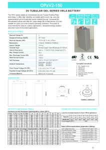 OPzV2-150 管状ゲル鉛蓄電池 <span class=keywords><strong>2V150AH</strong></span> 消費者向け電子機器、通信、UPS、照明、太陽光、風力、スイッチ制御、ラジオ - Product Image 3