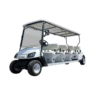 2024 новая модель тележки для гольфа 8-местная электрическая тележка для гольфа с CE аксессуары для гольф-Кара Электрический клубный автомобиль