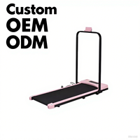 Tapis de course électrique pliable avec écran LCD, mini-machine de course portable, vitesse de 1 à 6 km/h, poids maximal de l'utilisateur 110 kg