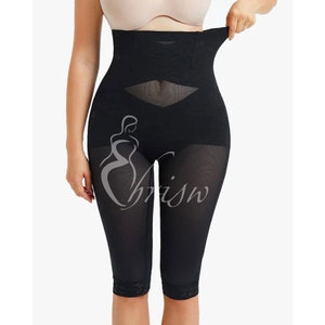 <span class=keywords><strong>Taille</strong></span> <span class=keywords><strong>haute</strong></span> <span class=keywords><strong>dentelle</strong></span> garniture maille transparente Shaper pantalon contrôle culotte Shorts bout à bout Shapewear <span class=keywords><strong>Shorty</strong></span> <span class=keywords><strong>taille</strong></span> formateur sécurité court - Product Image 4