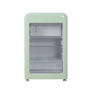 Réfrigérateur à boissons rétro MSR130EG-RE avec compresseur électrique, refroidissement par air, portable, <span class=keywords><strong>vintage</strong></span>, porte simple, sans givre, grade 2, pour hôtel - Product Image 5