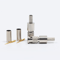 75ohm HD BNC Conector macho MINI SDI BNC Crimp para cable