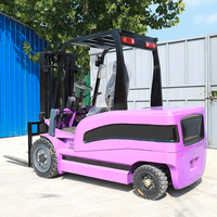 Mini chariot élévateur électrique Batteries de chariot élévateur au lithium Montacarga Electrica Chariot élévateur électrique à 4 roues Chariot élévateur électrique Montacarga Chariot élévateur à fourche