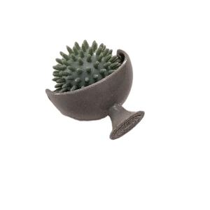 360 grados Spiky Fitness Roller Cervical Vertebra Spiky Rehab Pp + PVC Bola de masaje de manos - Product Image 1