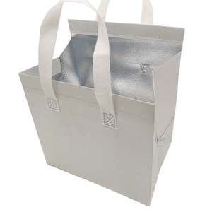 Sacs isothermes pliables imperméables de grande capacité pour pique-nique, réutilisables, en non-tissé, pour livraison en gros - Product Image 1