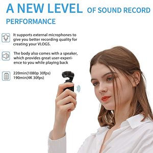 Offre Spéciale Caméra d'Action Feiyu Pocket-2 4K 60FPS avec Stabilisateur 3 Axes et Suivi Intelligent 130° Objectif grand angle pour les vlogs de voyage, vente flash Feiy - Product Image 2