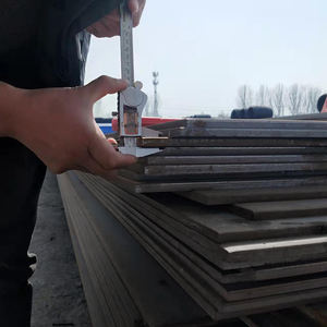 S235jr เหล็กคาร์บอนรีดร้อนแบบกำหนดเอง1มม. 3มม. 6มม. 10มม. 20มม. A36 Q195 ST52 ST37 NM400 NM500 - Product Image 5