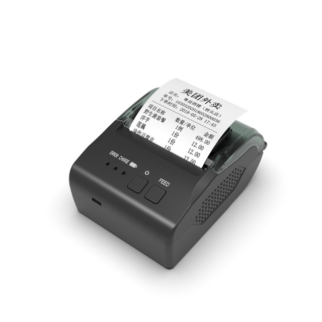 POS-5810 Bt Mini Printer 58mm Portable Thermal Printer Wireless Printer