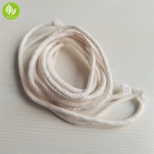 Mèche de remplacement ronde en coton écologique - Blanche - Diamètre 5 mm - Marque MaiHe pour torches Tiki, lampes à <span class=keywords><strong>huile</strong></span>, lampes Lampberger, lanternes à <span class=keywords><strong>huile</strong></span> Dietz - Product Image 2