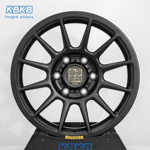ล้อแมกนีเซียมฟอร์จ KBKB รุ่นใหม่ น้ำหนักเบาพิเศษ ขนาด 17 18 19 20 21 นิ้ว สีดำ สำหรับรถสปอร์ต รถแข่ง ประสิทธิภาพสูง รับผลิตแบบ OEM ODM - Product Image 4