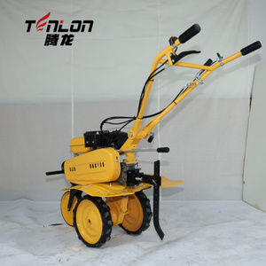 Motoculteur à essence 7HP TL1WG3.8-50FQ Euro V certifié CE, largeur 900-1050mm, couple élevé, décompacte les sols durs pour l'agriculture viticole en Italie. - Product Image 5