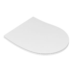 Siège de toilette Slim Mulberry Pan Blanc 44 cm de longueur 38 cm de largeur - Product Image 1