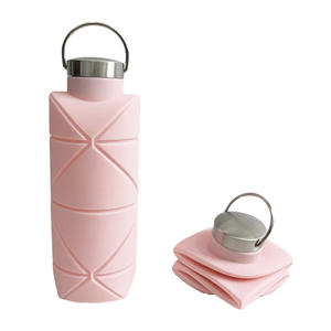 Botella de Agua Plegable de Silicona <span class=keywords><strong>Eversoul</strong></span>, Libre de BPA, No Tóxica, Ligera, para Niños, Adultos, Viajes, Campamento, Gimnasio, Oficina - Product Image 6