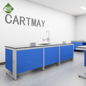 Cartmay <span class=keywords><strong>C</strong></span> khung làm việ<span class=keywords><strong>c</strong></span> băng ghế dự bị phòng thí nghiệm đồ nội thất vật lý hóa họ<span class=keywords><strong>c</strong></span> phòng thí nghiệm bảng với tủ thép đầy đủ - Product Image 5