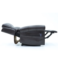 Geeksofa Chaise inclinable électrique à moteur quadruple avec appui-tête électrique et soutien lombaire pour les personnes âgées