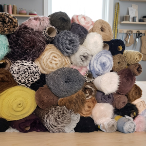 Tapis en fausse fourrure, élimine les poils longs - Product Image 3