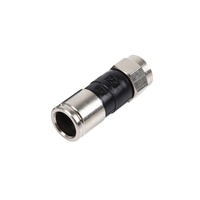 Onector de compresión para coche, onnector a prueba de agua, Nickel 6 6g/Gold
