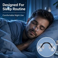 Dilatateur Nasal Magnétique en Silicone Unisexe en Gros, Aide au Sommeil Anti-Ronflement, Clip Nasal Conforme aux Normes CE