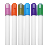 Marqueurs de craie liquide 10MM Jumbo Tips pour enfants Couleurs vibrantes effaçables pour écrire sur les fenêtres/miroirs/carte LED