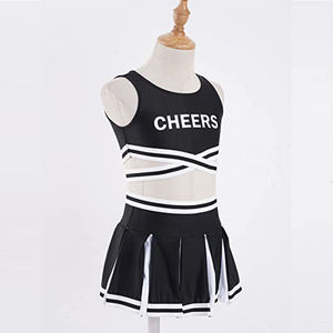 Vêtements de sport de haute qualité, logo personnalisé OME, impression numérique, 100% polyester, ensembles d'uniformes de cheerleading pour filles et femmes, vente chaude - Product Image 2