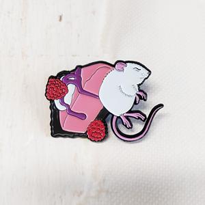 Fabricante de pines, insignias personalizadas de alta calidad, diseños de animales de dibujos animados, artesanía en metal, pines de solapa esmaltados - Product Image 2