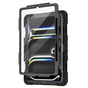 <span class=keywords><strong>Funda</strong></span> Protectora de Cuerpo Completo <span class=keywords><strong>para</strong></span> <span class=keywords><strong>iPad</strong></span> <span class=keywords><strong>Pro</strong></span> 13 2025 M4/M5, <span class=keywords><strong>Funda</strong></span> de Silicona <span class=keywords><strong>para</strong></span> Tablet con Correa <span class=keywords><strong>para</strong></span> el Hombro y Soporte Giratorio de 360 Grados en la Parte Posterior - Product Image 5